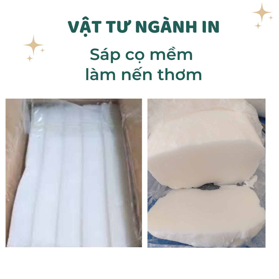 1 kg sáp cọ mềm làm nến thơm