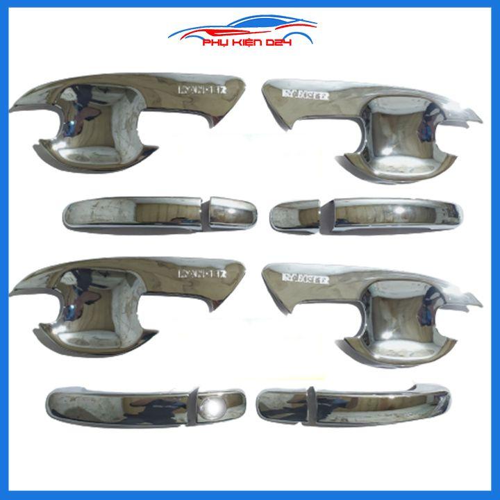 Ốp tay hõm Ranger 2016-2017-2018-2019-2020-2021 vân carbon/mạ crom/nhựa đen chống trầy bảo vệ cửa xe ô tô