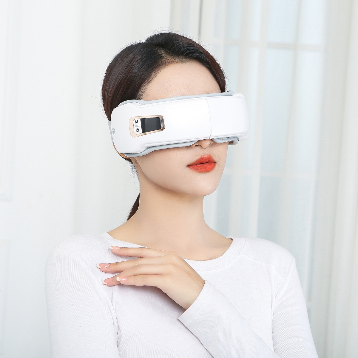 Máy massage mắt Megou Smart Eye Care Xoa Dịu mắt, Giảm Thâm Quầng Hiệu Quả - Hàng nhập khẩu