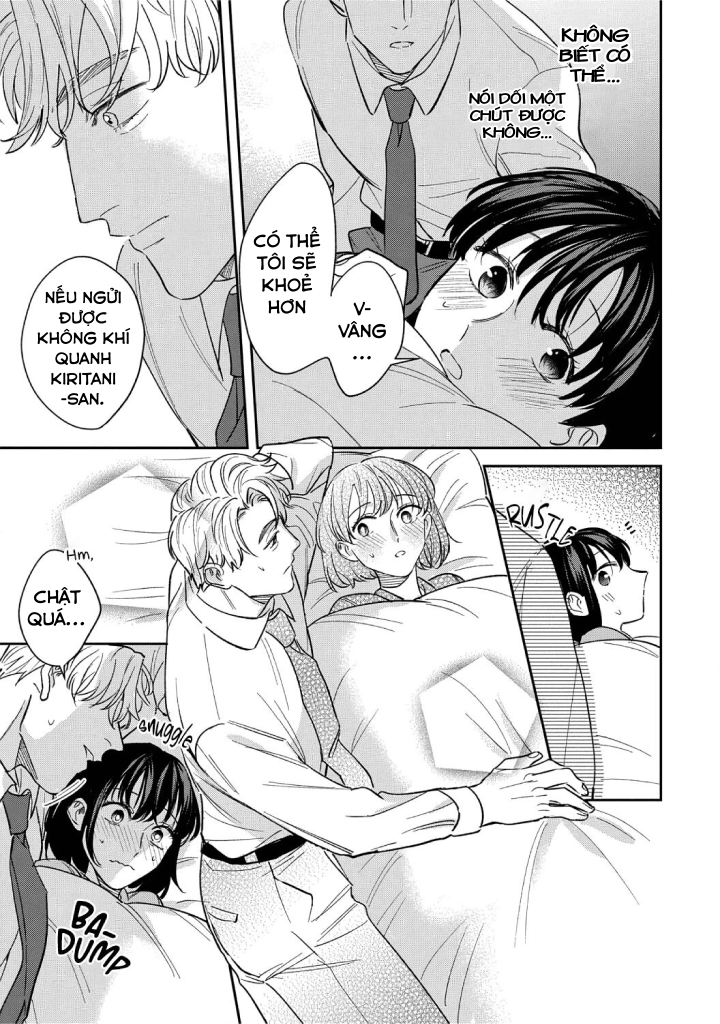 tôi không thể chỉ biết yêu thôi - cấp trên hay soi mói và cấp dưới nghiện mùi chapter 11.1 18