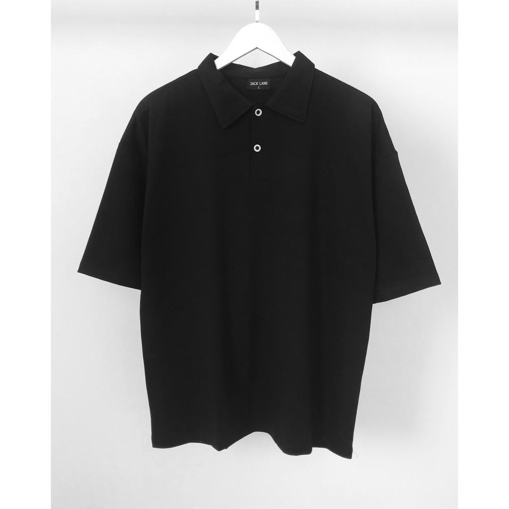 Áo Polo Oversize Dazi,JACKLANE , Áo polo cộc tay Unisex Jack Lane