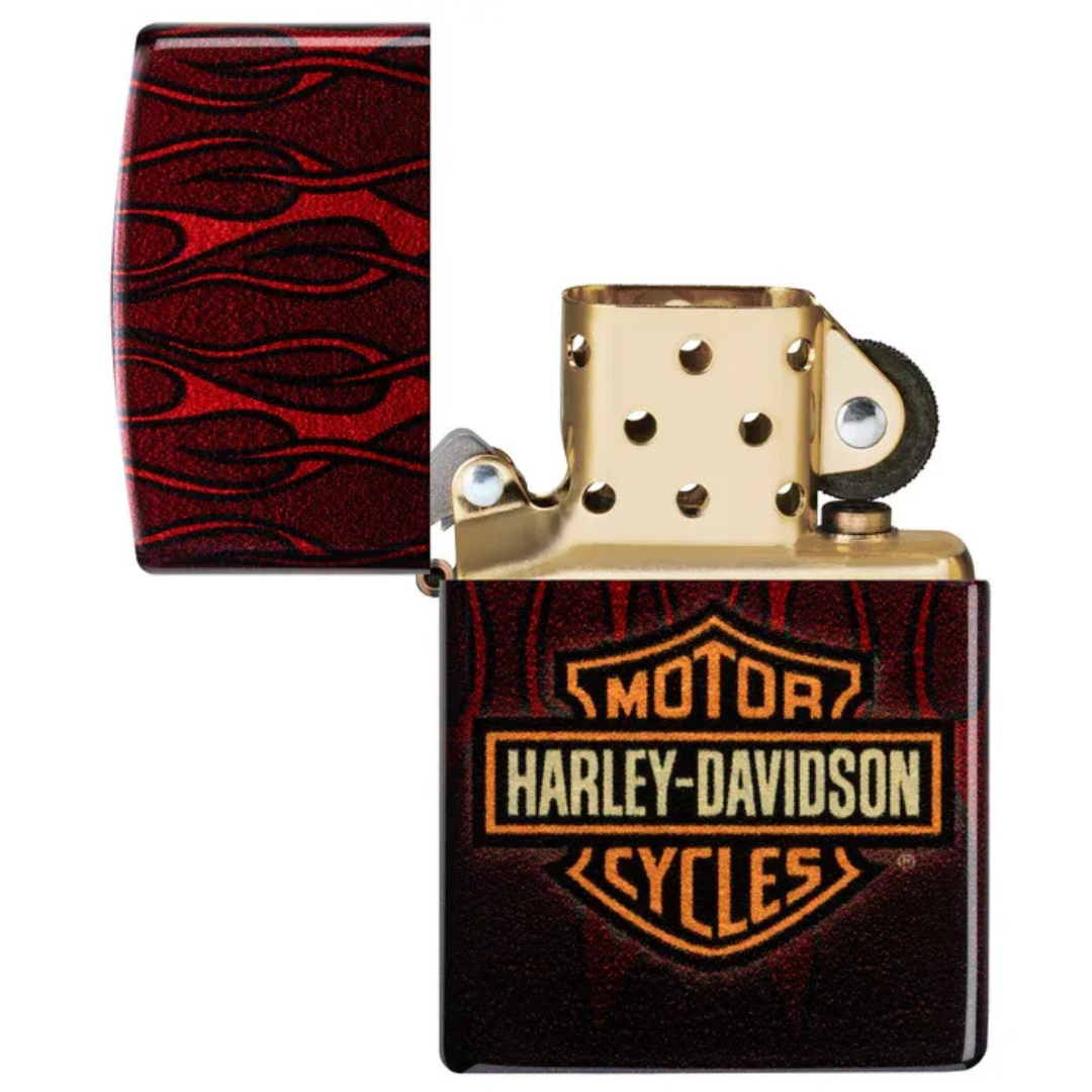Zippo Harley-Davidson 48994 Ngọn Lửa 540 Fusion - Bật Lửa Zippo Mỹ Cao Cấp Cho Dân Chơi Xe Motor, Bảo Hành Trọn Đời (Fullbox)