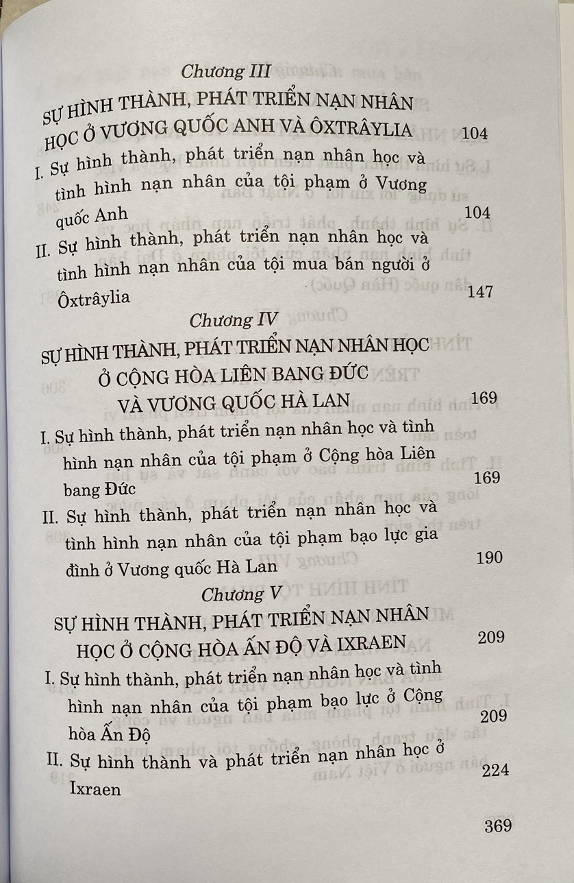 Nạn Nhân Học : Một Số Vấn Đề Lý Luận Và Thực Tiễn