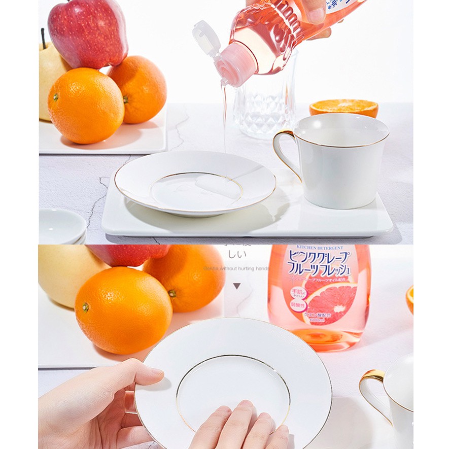 Nước rửa chén bát, rau củ Rocket 600ml, - Nội địa Nhật Bản