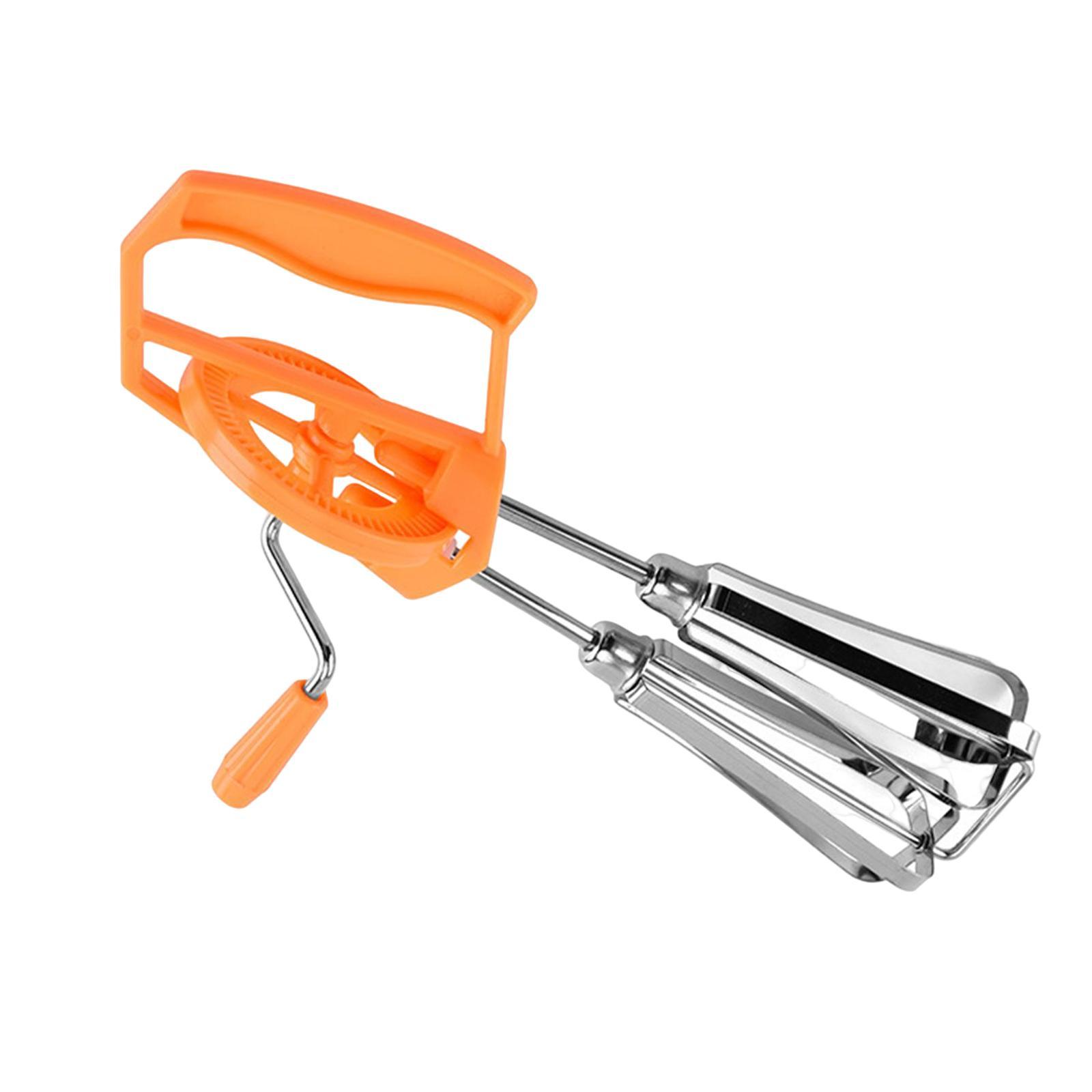 Rotary Hand Whisk Egg Beater Mixer ,Easy to Clean Cooking Tool Gadgets