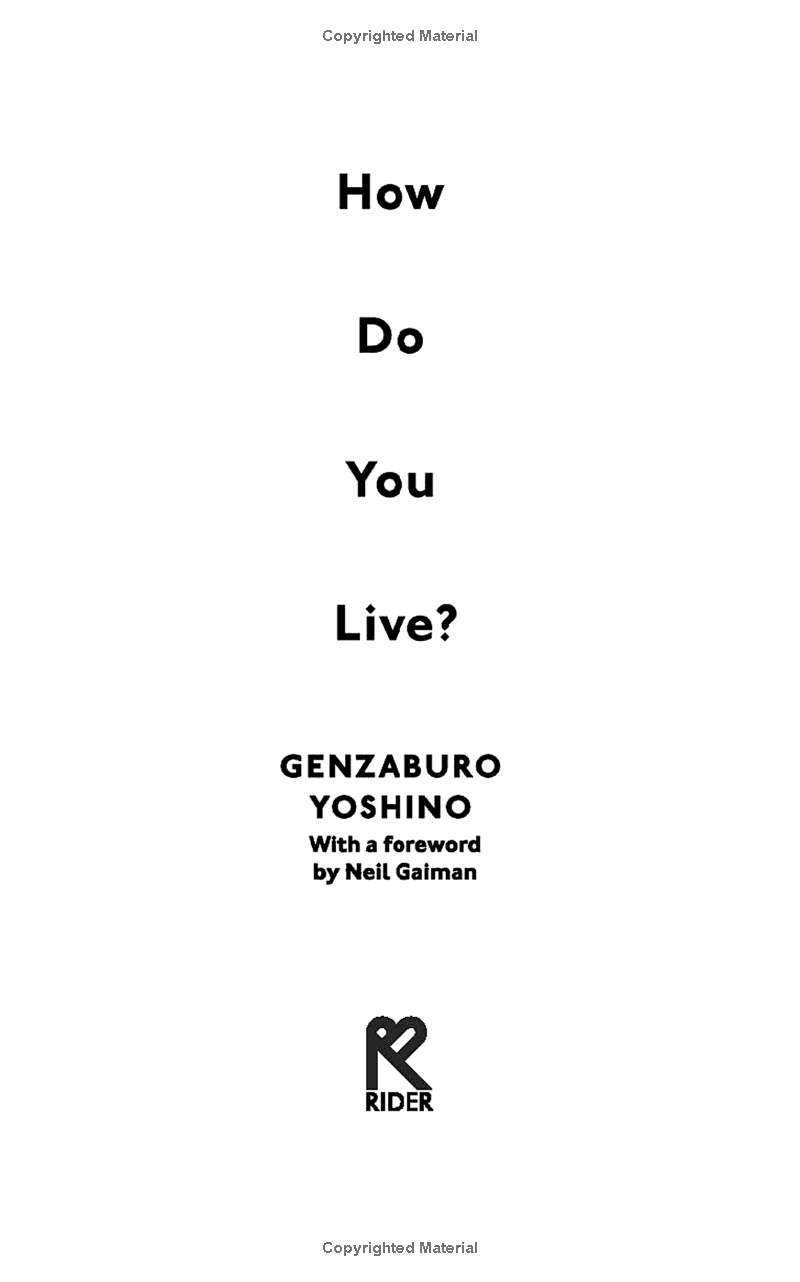 How Do You Live?