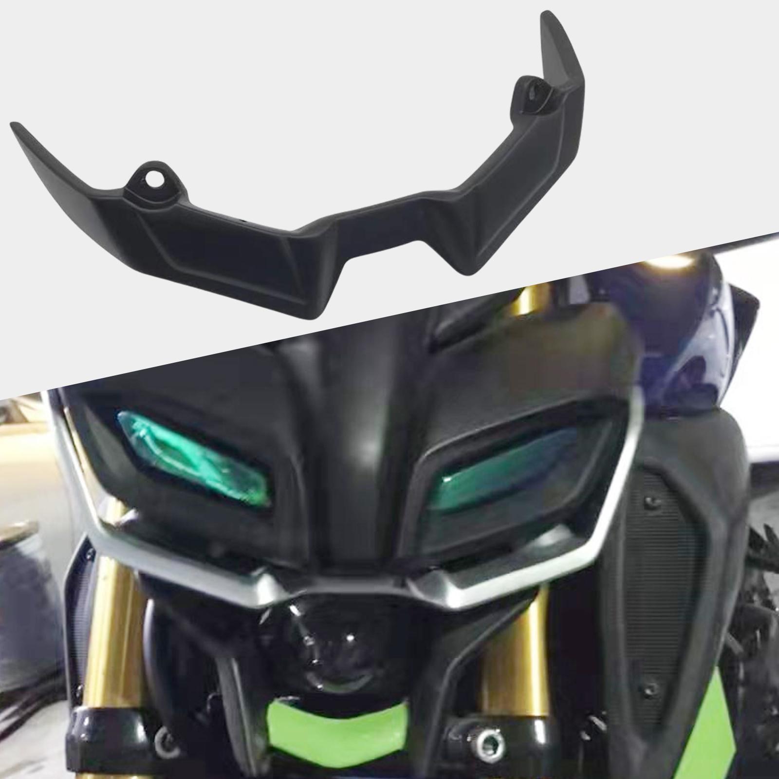 Front Mudguard Beak Extension Wheel Cover for  MT-15 2019-2022 Black