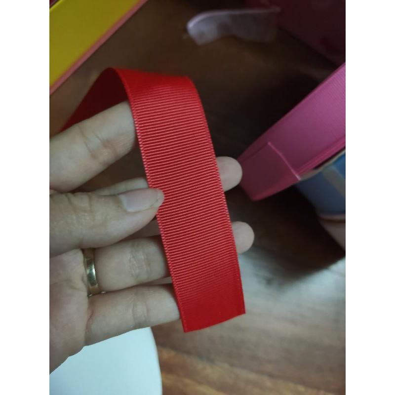 10m ruy băng gân 2,5cm làm phụ kiện handmade