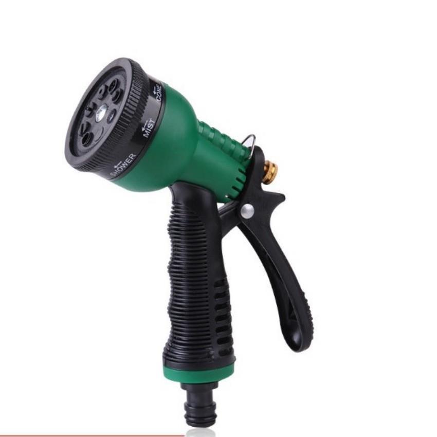 Vòi xịt rửa xe,Vòi phun nước tưới cây tăng áp thông minh 8 chế độ 815621-1