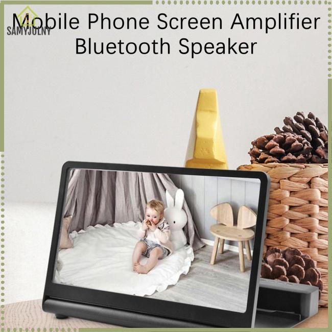 Bộ Khuếch Đại Âm Thanh Điện Thoại Di Động SAM F12 Hd Màn Hình Lớn 12 Inch Bluetooth 6d