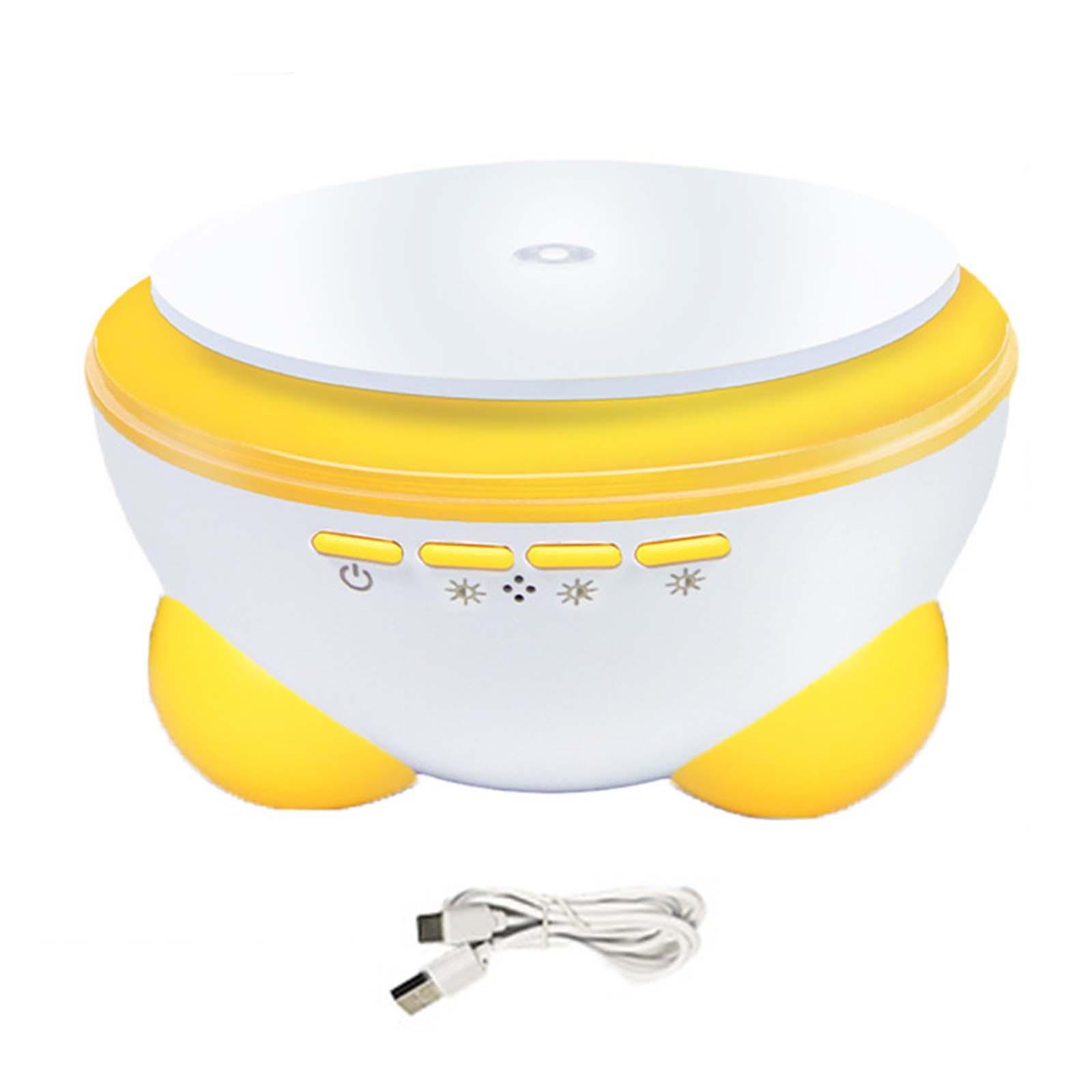 Rotating Display Stand with Colorful LED Lights Clockwise Electric Turntable Display Stand