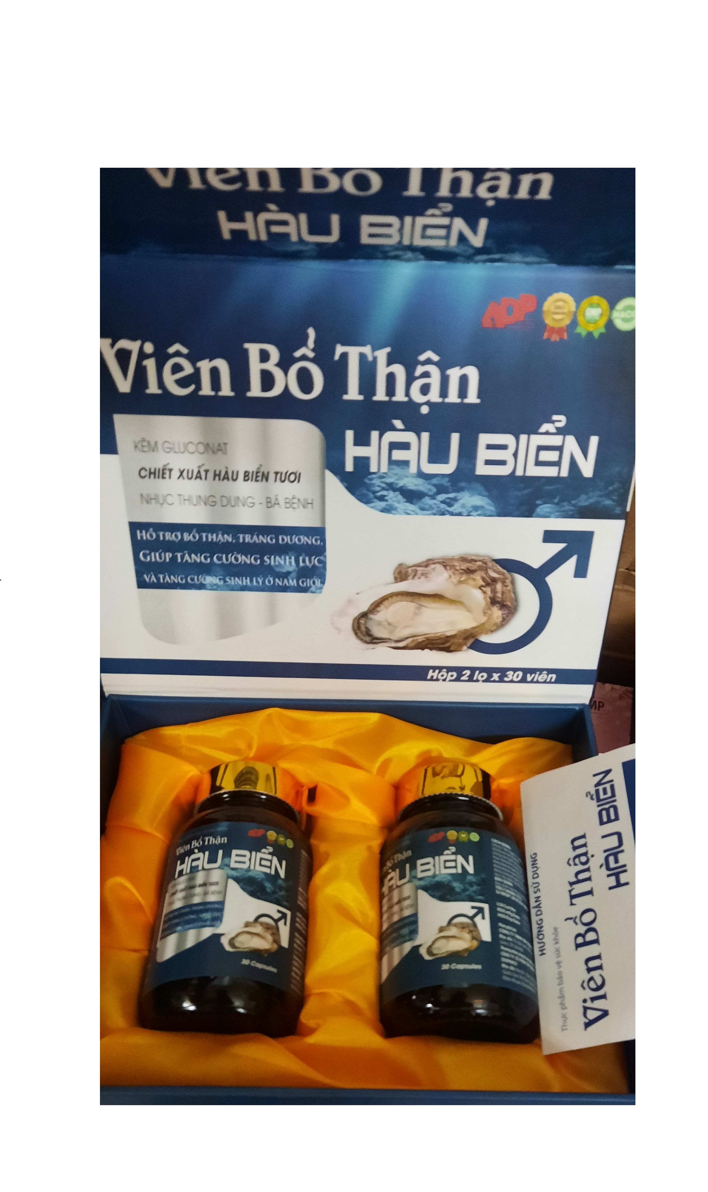 Viên uống tăng cường sinh lý hàu biển bổ thận