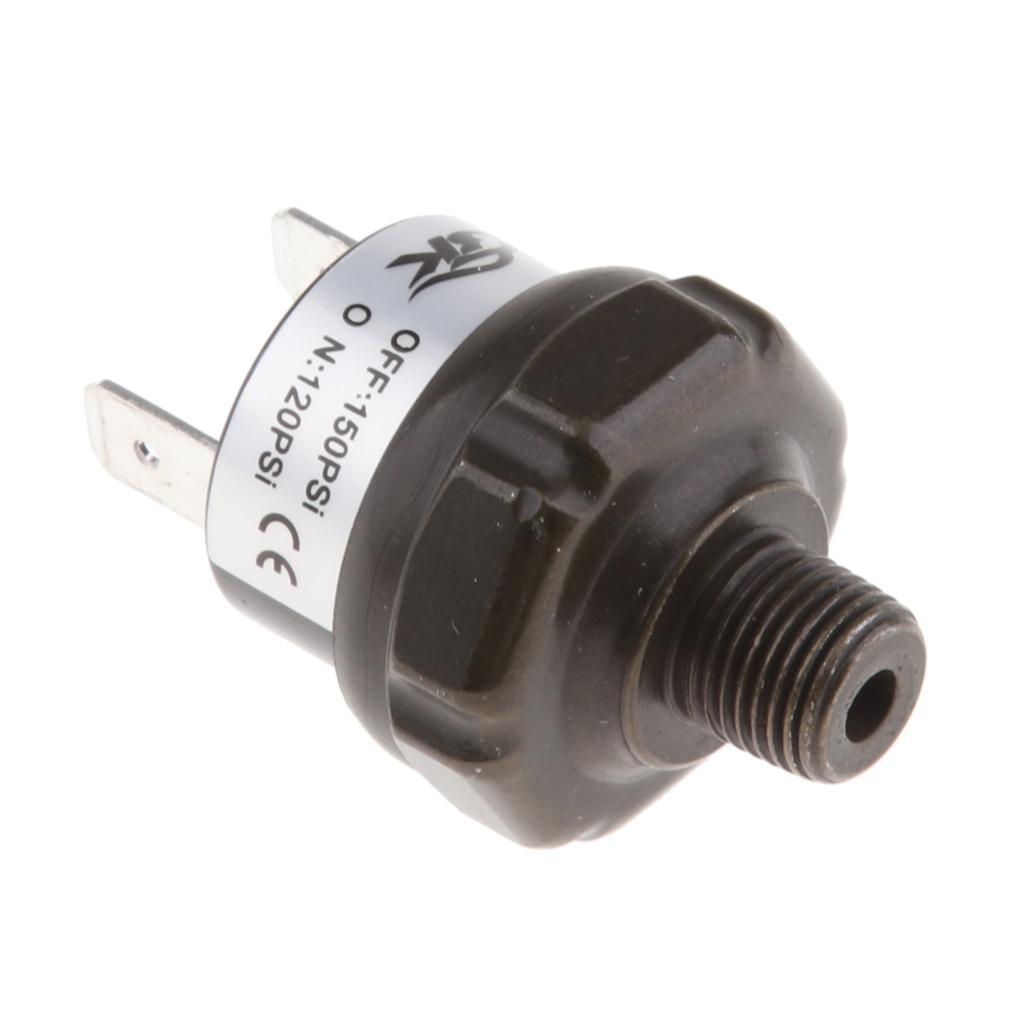 4x Air Pressure Switch Tank Mount Type Thread 1/4'' 1/8'' NPT 12V for Train/Air