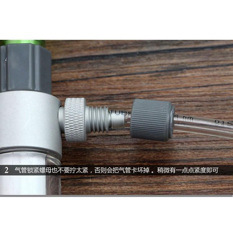Bộ Trộn CO2 Qanvee - Bộ Trộn Sứ Nhỏ Gọn, Hiệu Quả Cho Bể Thuỷ Sinh