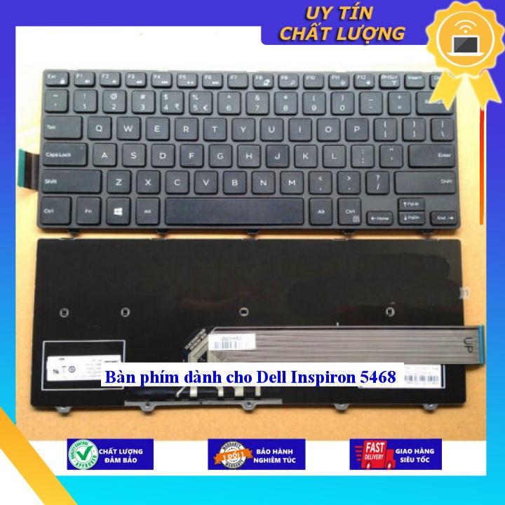 Bàn phím dùng cho Dell Inspiron 5468  - Hàng Nhập Khẩu
