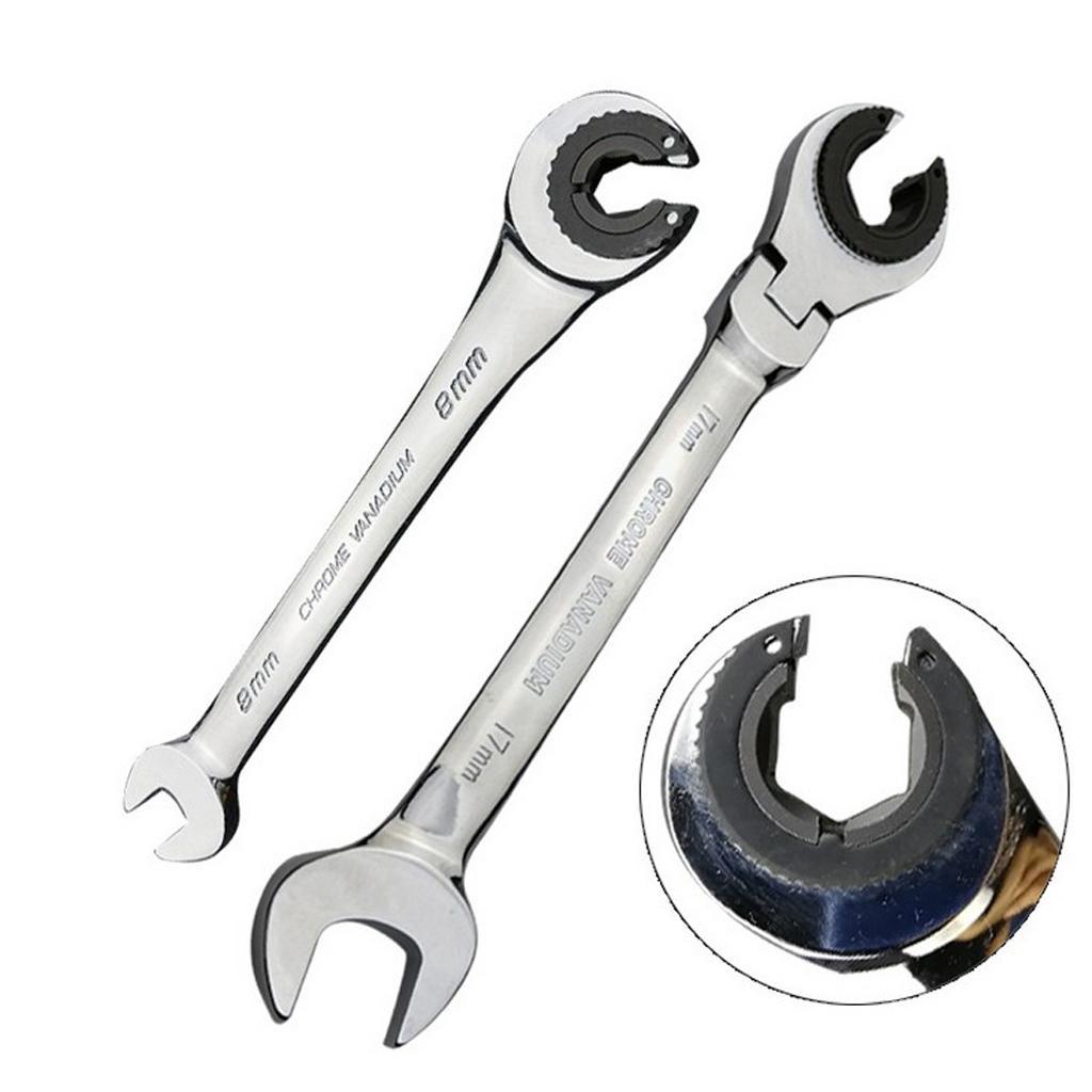 11 &amp; 12mm Sliding Oil Ratchet Wrench 2-Pack, Hand Tools, Gear Wrenches
