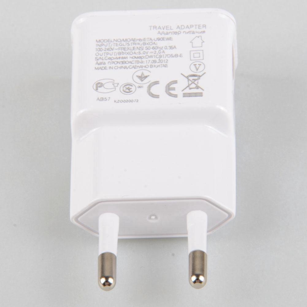 Củ sạc 2.0A / 1A 2 cổng USB cho điện thoại Android