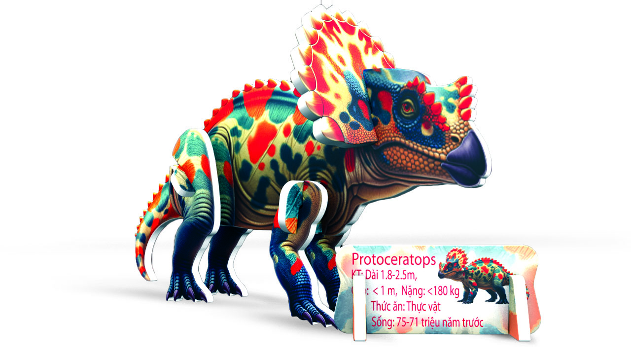 DINO-I (4IN 1)Ráp hình 3D