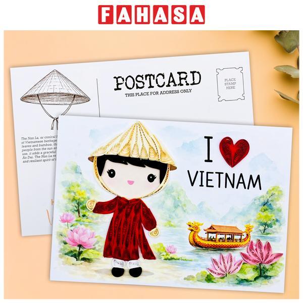Bưu Thiếp Việt Nam - 15.7 x 11.5 cm - TMC - Mẫu 6