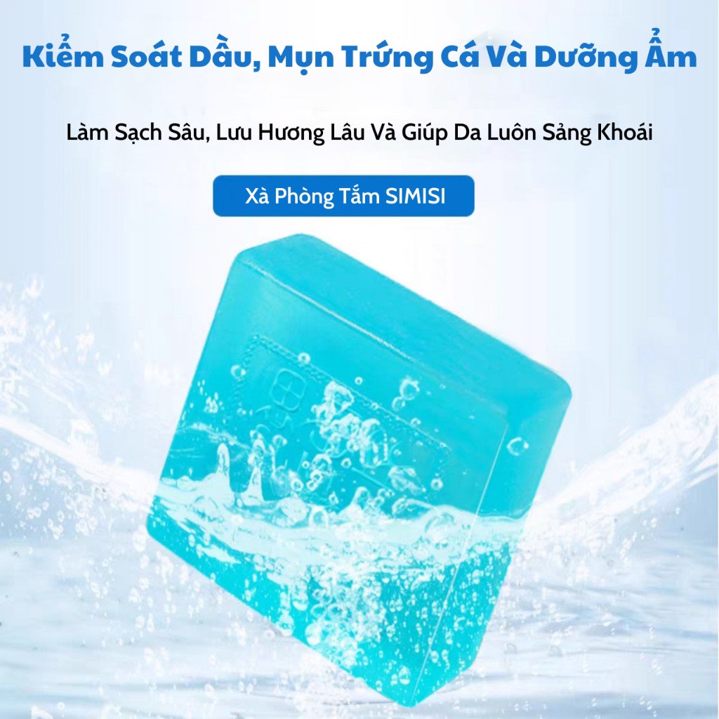Xà Bông Cục hương nước hoa 3 IN 1 cho nam/nữ, kiềm dầu làm sạch da,Diệt Khuẩn Bảo Vệ Vượt Trội