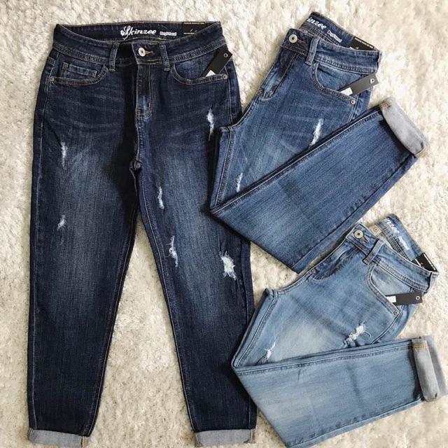 QUẦN BAGGY RÁCH NHẸ 9 TẤC