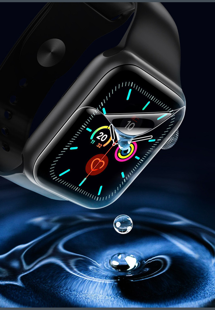 Bộ 2 miếng dán Gor 3D cho Apple Watch Series 4/ 5/ 6/ 7/ 8/ SE Size40/ 41/ 44/ 45 mm _Hàng chính hãng