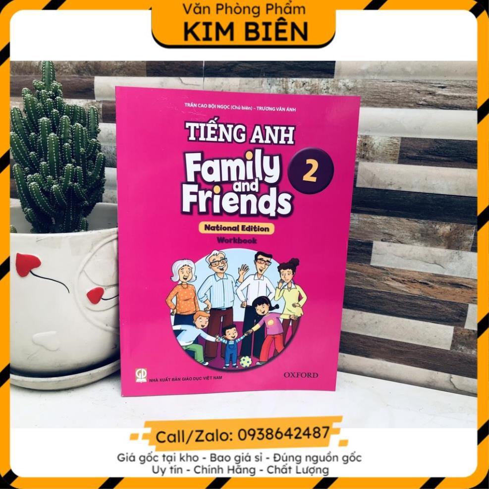 ️sỉ vpp,sẵn hàng️ Tiếng anh lớp 2 family and friends chan troi sang tao - VPP Kim Biên