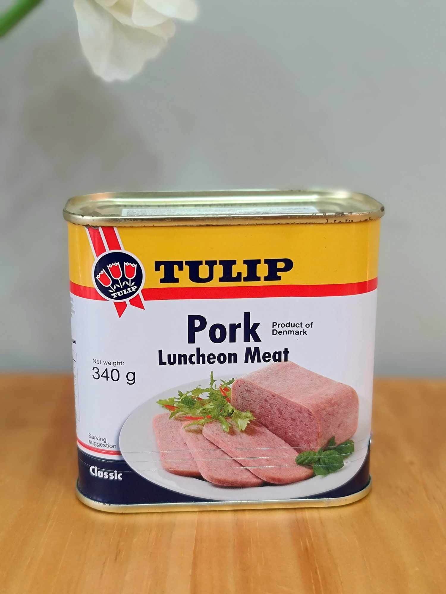 Thịt heo hộp Tulip Pork Luncheon Meat 340g