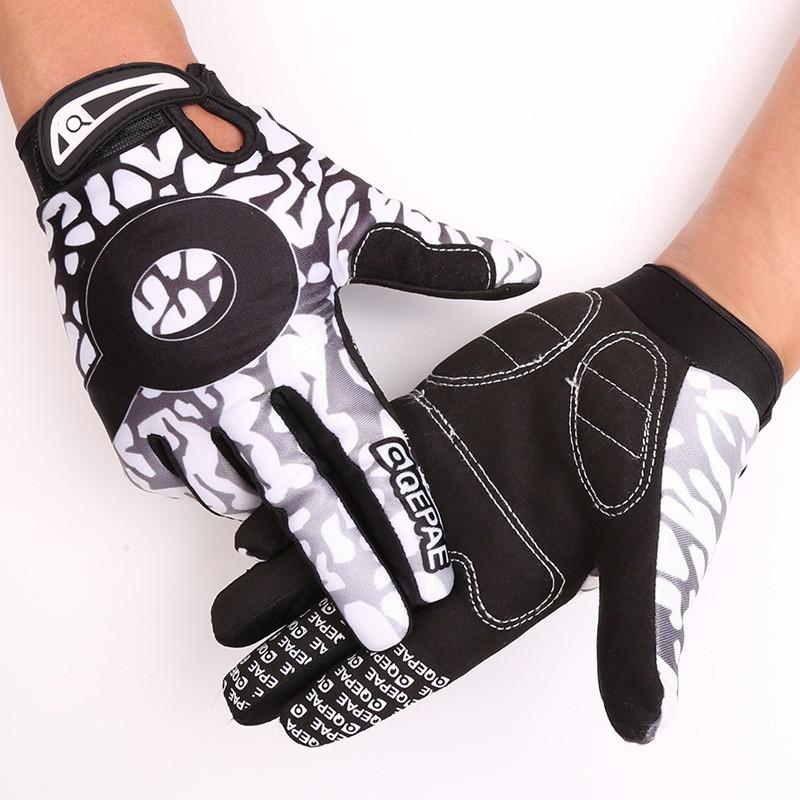 Găng tay phủ ngón tay thiết kế Unisex hỗ trợ khi đi xe máy