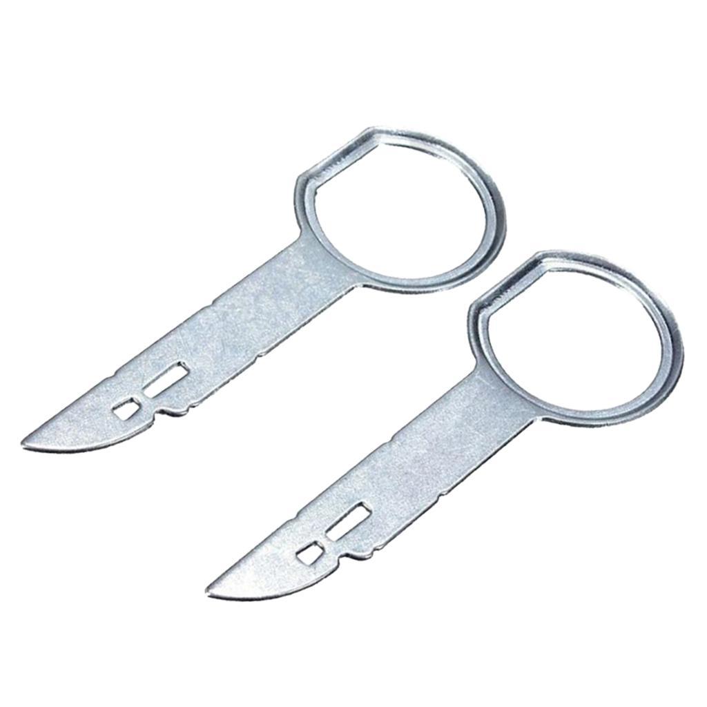 2xCar Radio Stereo CD Release Removal Tools Key for /Audi/Mercedes/Porsche