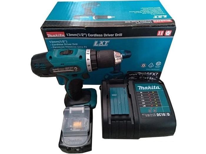 MÁY KHOAN VẶN VÍT 18V MAKITA DDF453SFX7 - HÀNG CHÍNH HÃNG