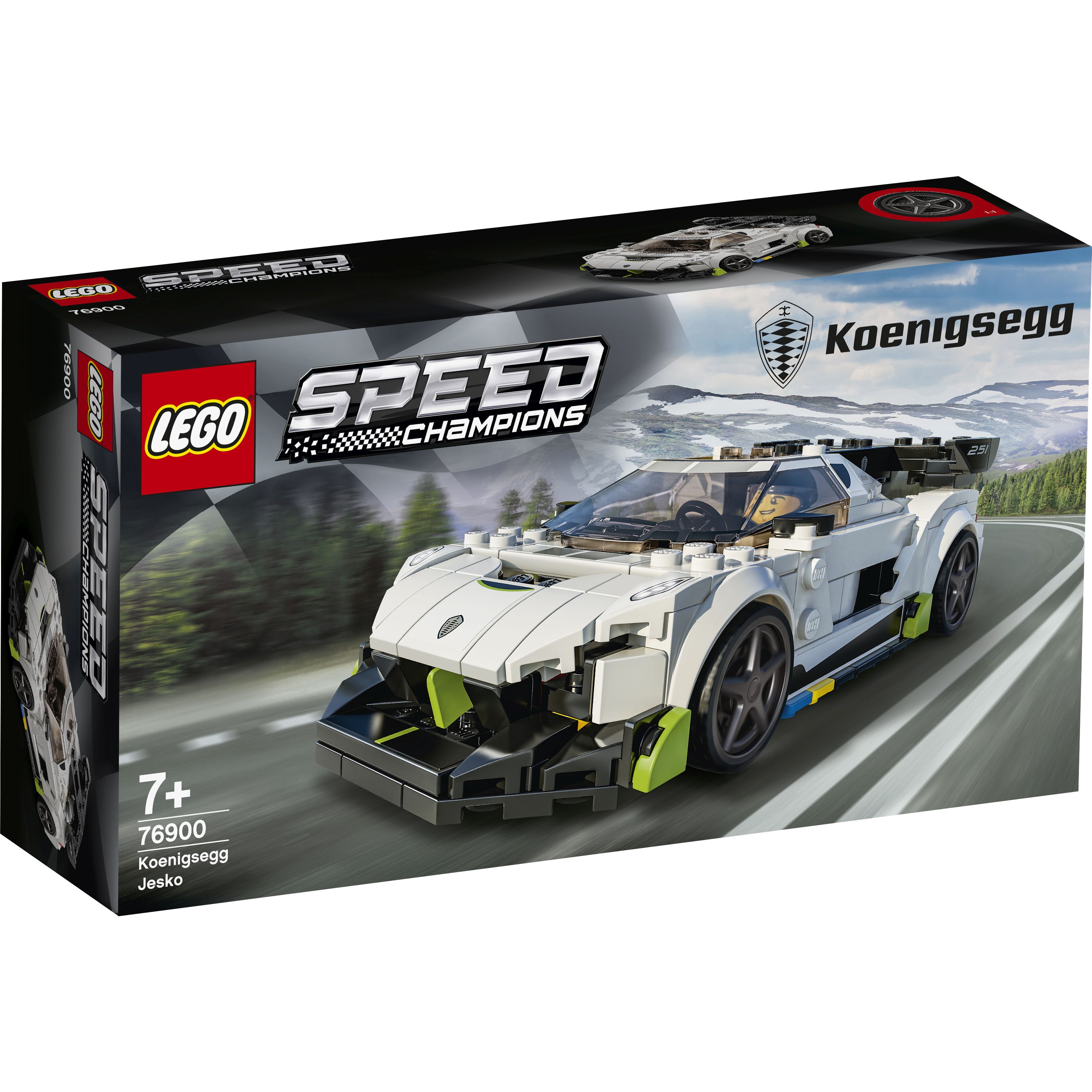 LEGO Speed Champions 76900 Siêu Xe Koenigsegg Jesko (280 chi tiết)
