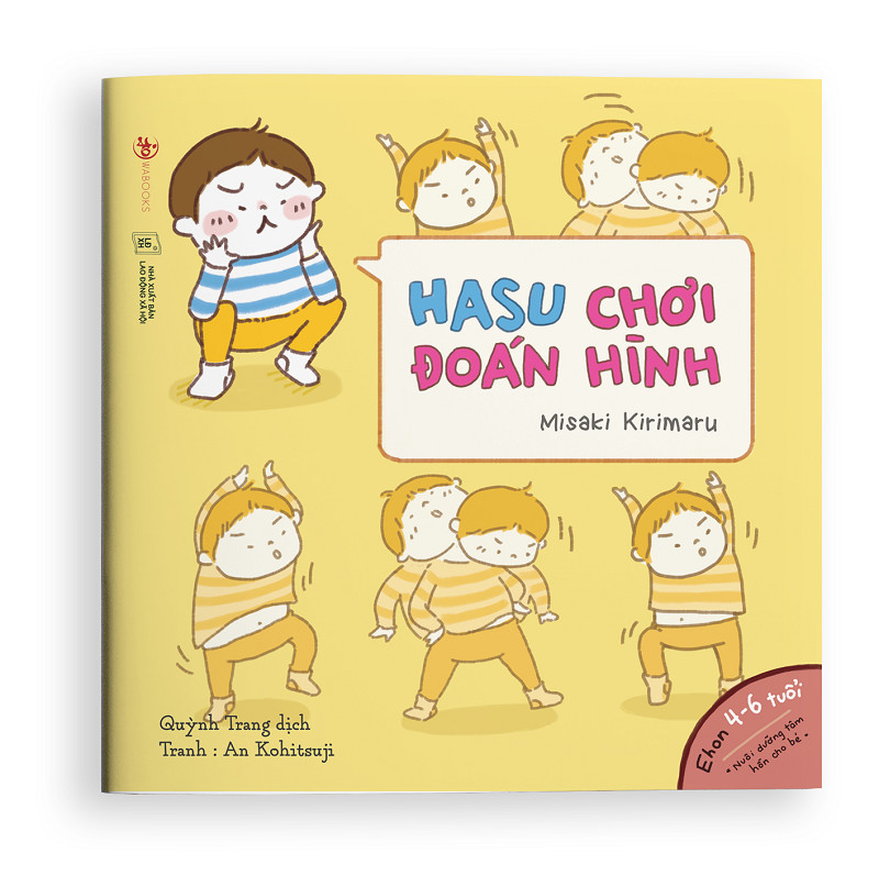 Sách Ehon Nhật Bản : Set 4 Cuốn Những Câu Chuyện Kì Lạ Của Hasu - Nâng cao trí tưởng tượng, sáng tạo, tư duy Logic cho bé