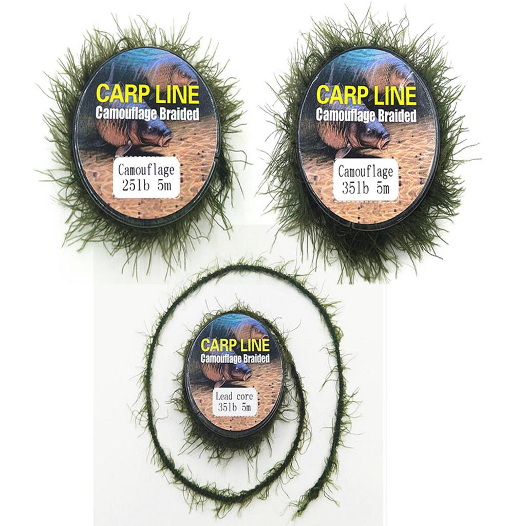 Seaweed Carp Rigs Fishing Hook Rig Replacement Fishing Tackle 25lb