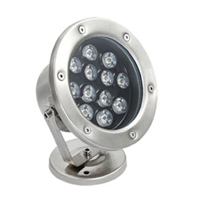 Đèn 12w âm nước chân đế đổi màu