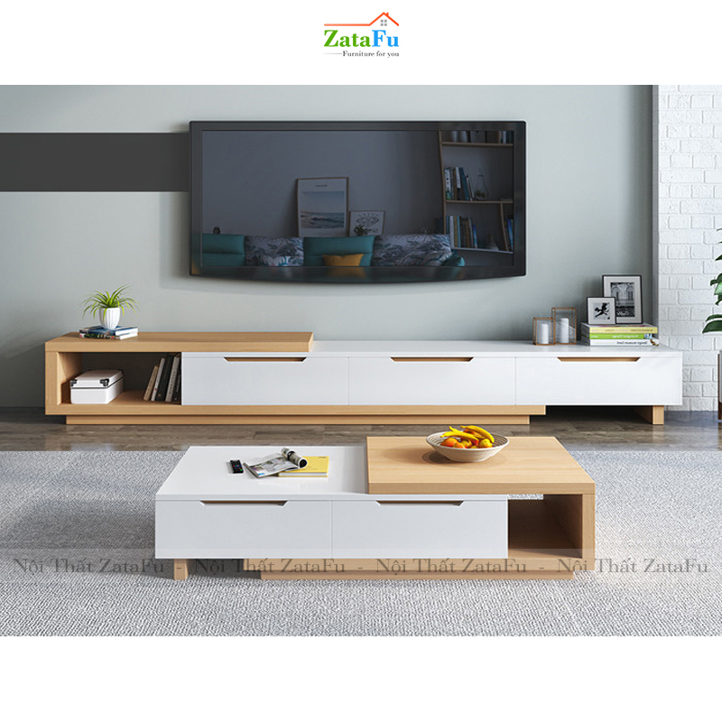 Bàn Trà Sofa Gỗ Ngồi Bệt Phong Cách Sáng Tạo Tùy Chỉnh Kích Thước BSF-15 ZataFu