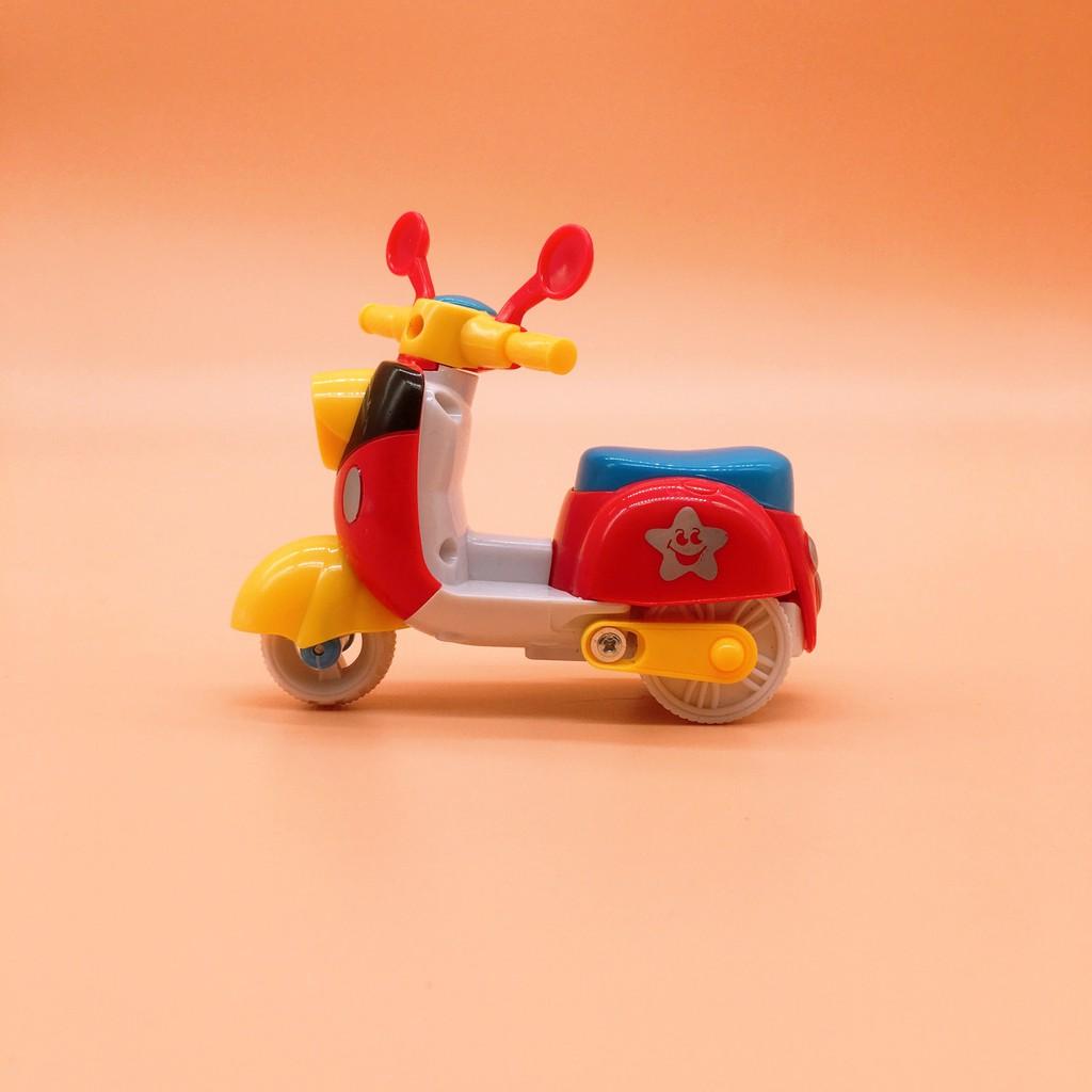Xe máy đồ chơi có dây cót FREE SHIP Đồ chơi xe máy Scooter cho bé