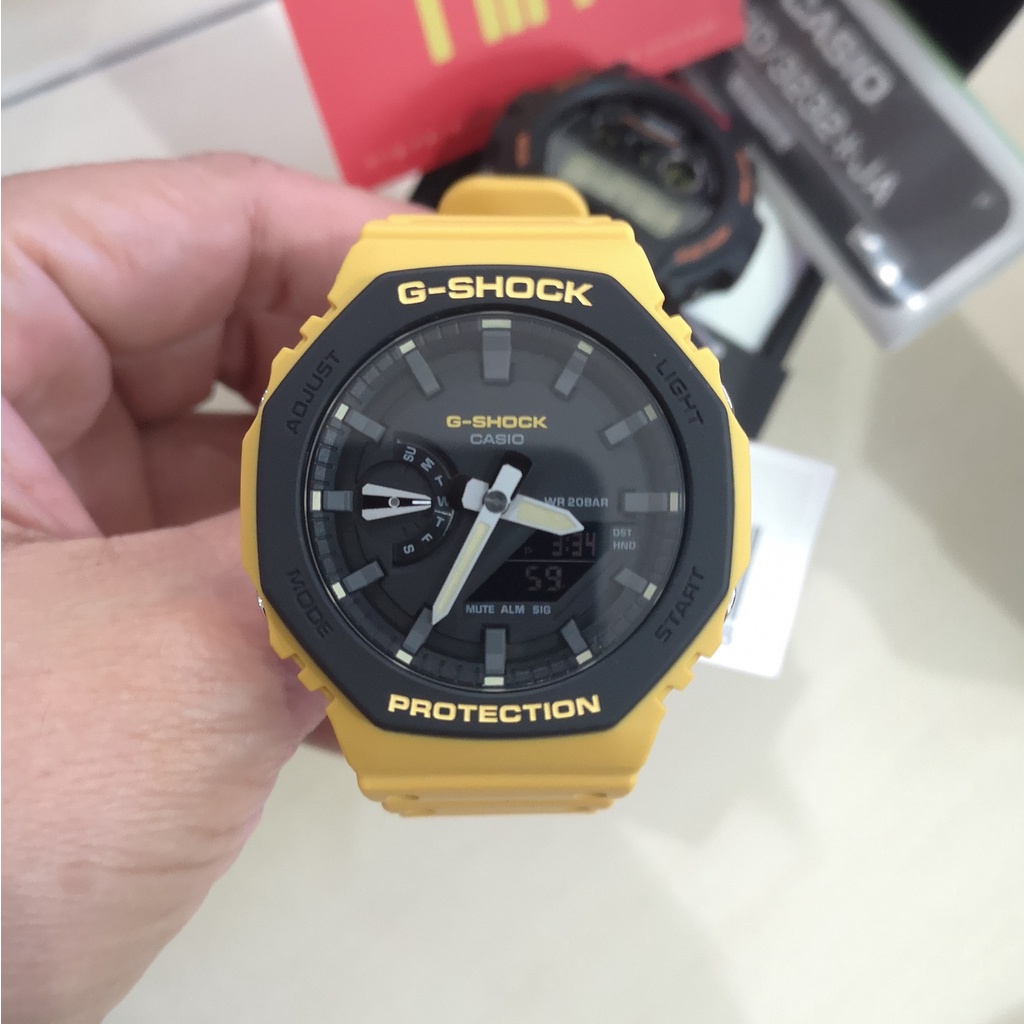 Đồng hồ nam G-Shock Casio Anh Khuê bảo hành 5 năm GA-2100 GA-2110SU-9ADR