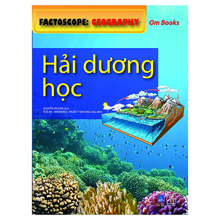 Bộ sách Factoscope: Geography (4 cuốn - tranh màu): Khí quyển + Hải dương học + Sinh quyển 1 + Sinh quyển 2