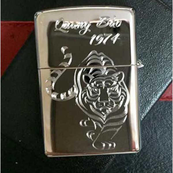 Bật Lửa ZIPPO KHẮC HỔ 05 – ZIPPO 250.HO05