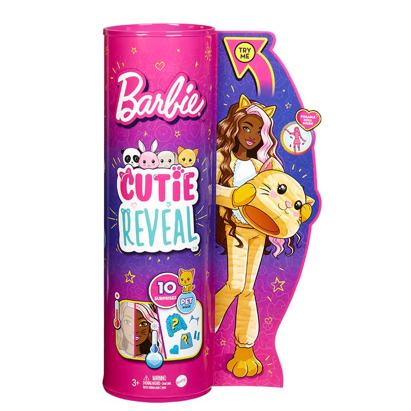 Đồ Chơi BARBIE Búp Bê Cutie Reveal - Kitten HHG20/HHG18