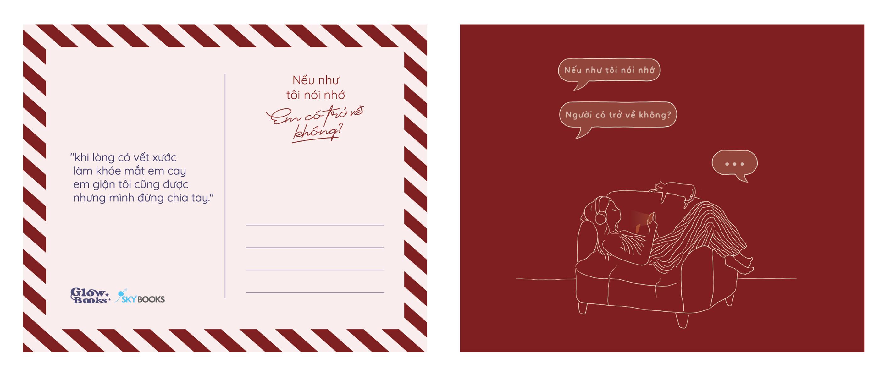 Nếu Như Tôi Nói Nhớ, Em Có Trở Về Không? - Tặng Kèm Bookmark + Postcard
