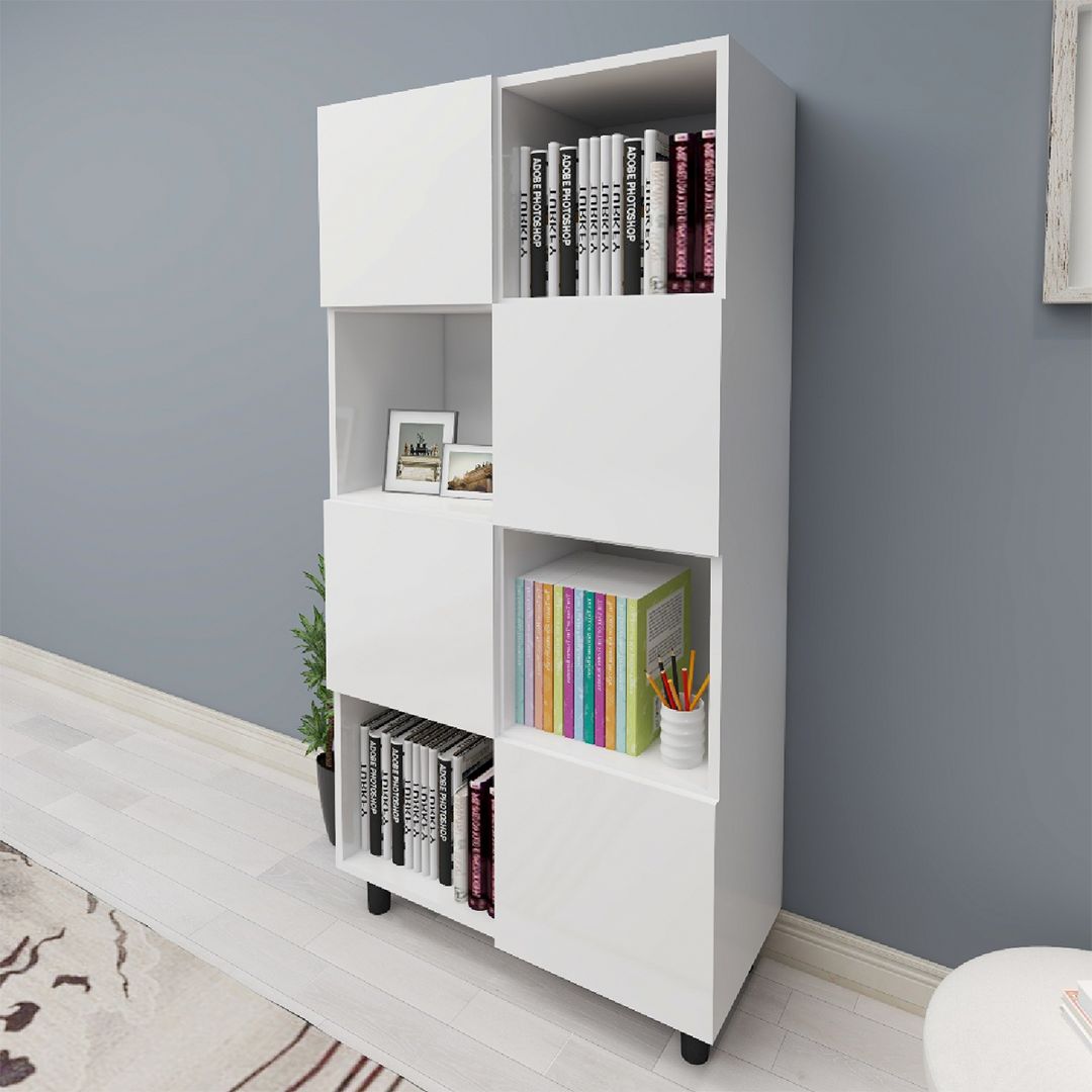 Kệ sách thông minh từ gỗ MDF SMLIFE Blumen