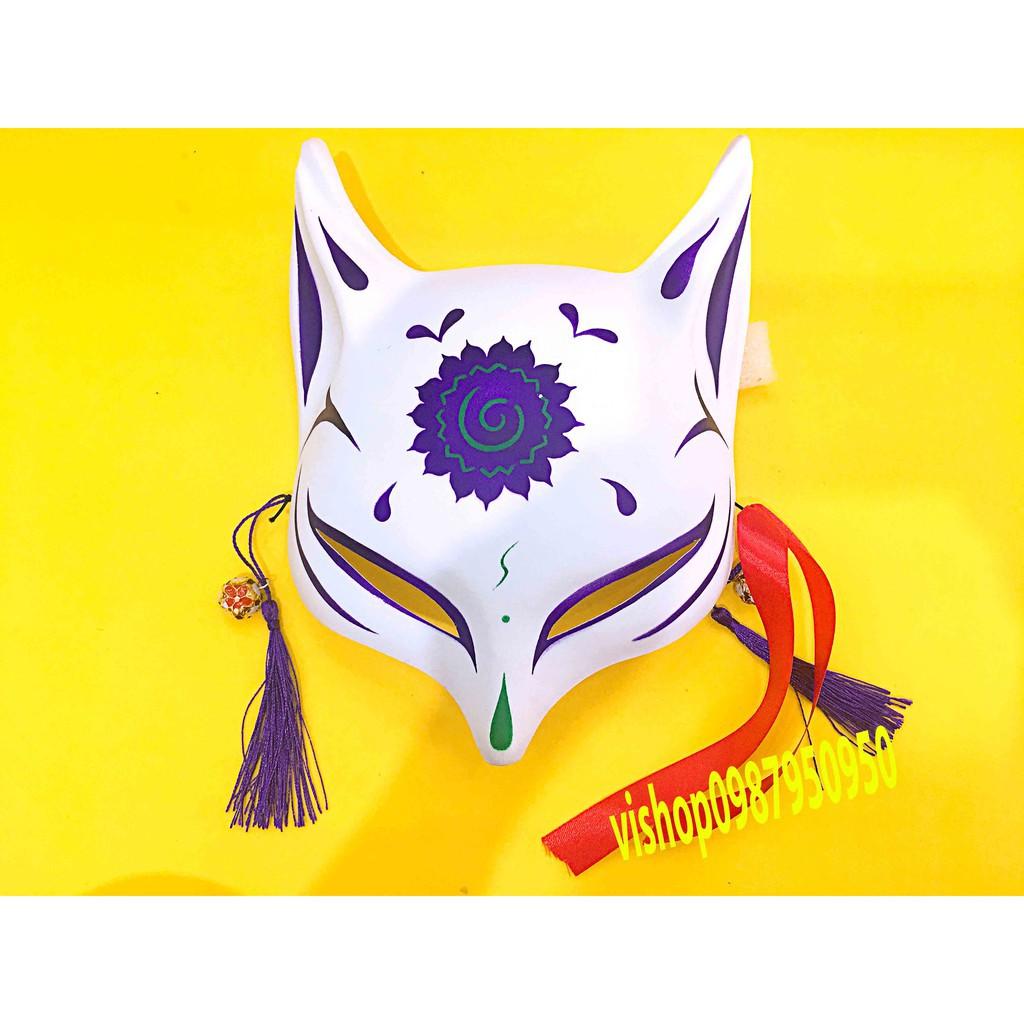 Mặt nạ cáo hồ ly anime hóa trang - mặt nạ hàng đẹp mã KAT68 Yg51