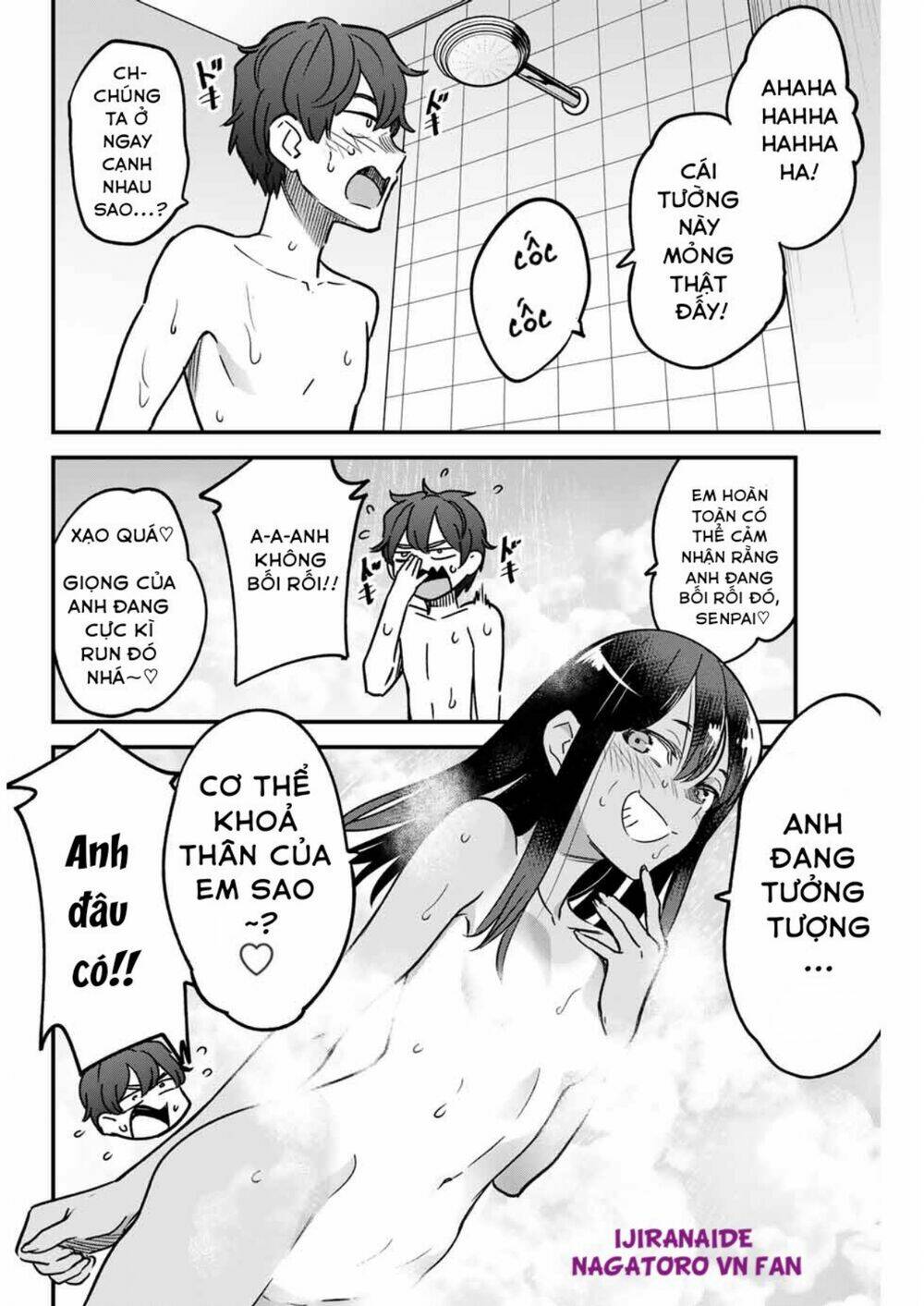 Please Don't Bully Me - Nagatoro-San Chapter 97: Em hoàn toàn có thể nói rằng anh đang ngại đó, Senpai ♡ - Trang 11