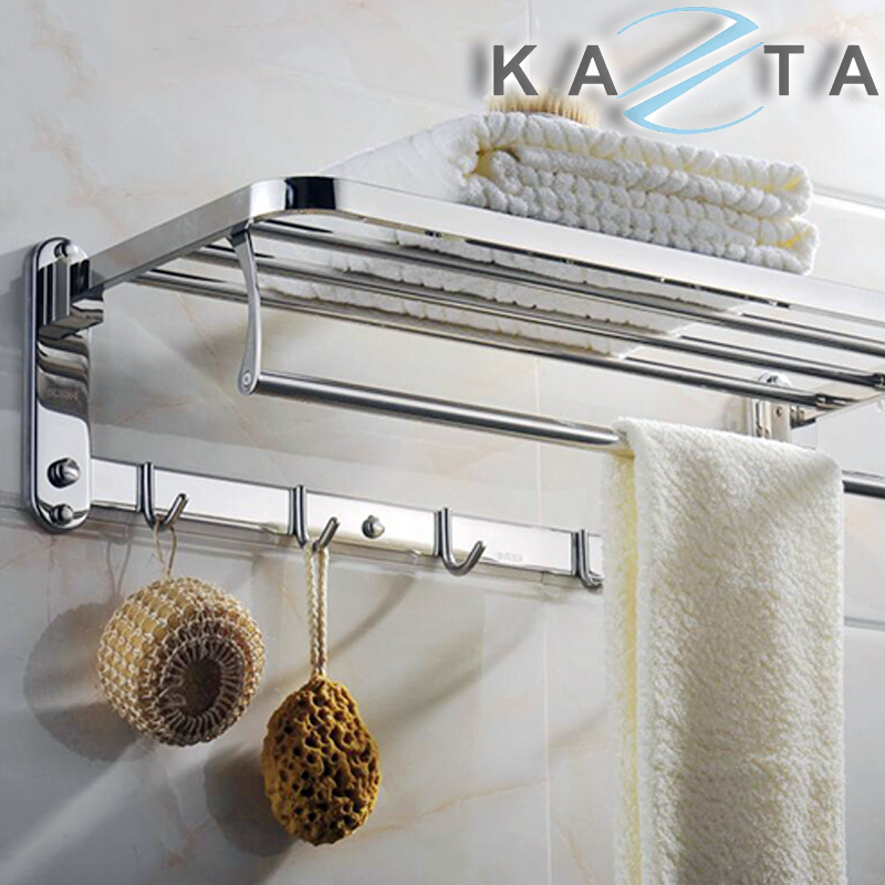 Giá treo khăn đa năng KAZTA KZ-MK01 inox 304 chống gỉ sét