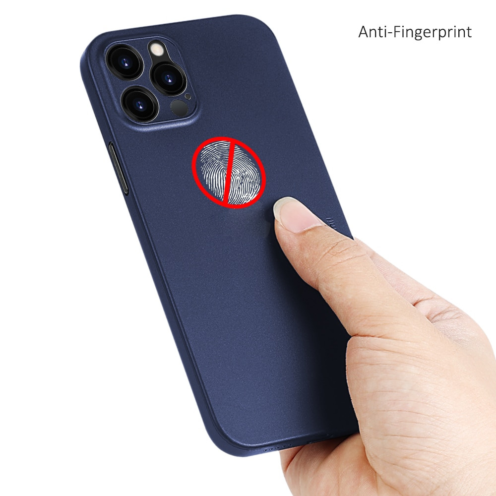 Ốp lưng nhám cho iPhone 12 Pro Max siêu mỏng 0.3mm hiệu Memumi - Hàng nhập khẩu