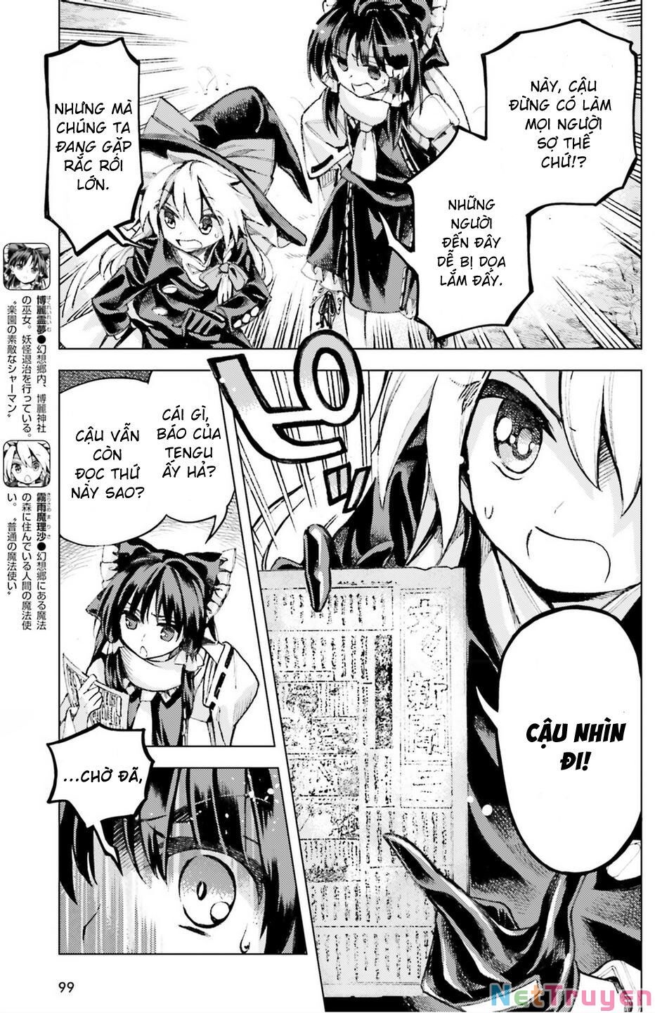 Touhou Suzunaan ~ Forbidden Scrollery Chapter 35: - Ai lan truyền tin đồn mị dân (Phần hai) - Trang 3