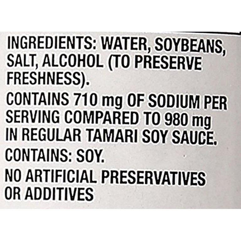 NƯỚC TƯƠNG (XÌ DẦU) San J Tamari Soy Sauce - Reduced Sodium, ÍT MUỐI 28%, 100% ĐẬU NÀNH, Non-GMO, 296ml (10 oz)