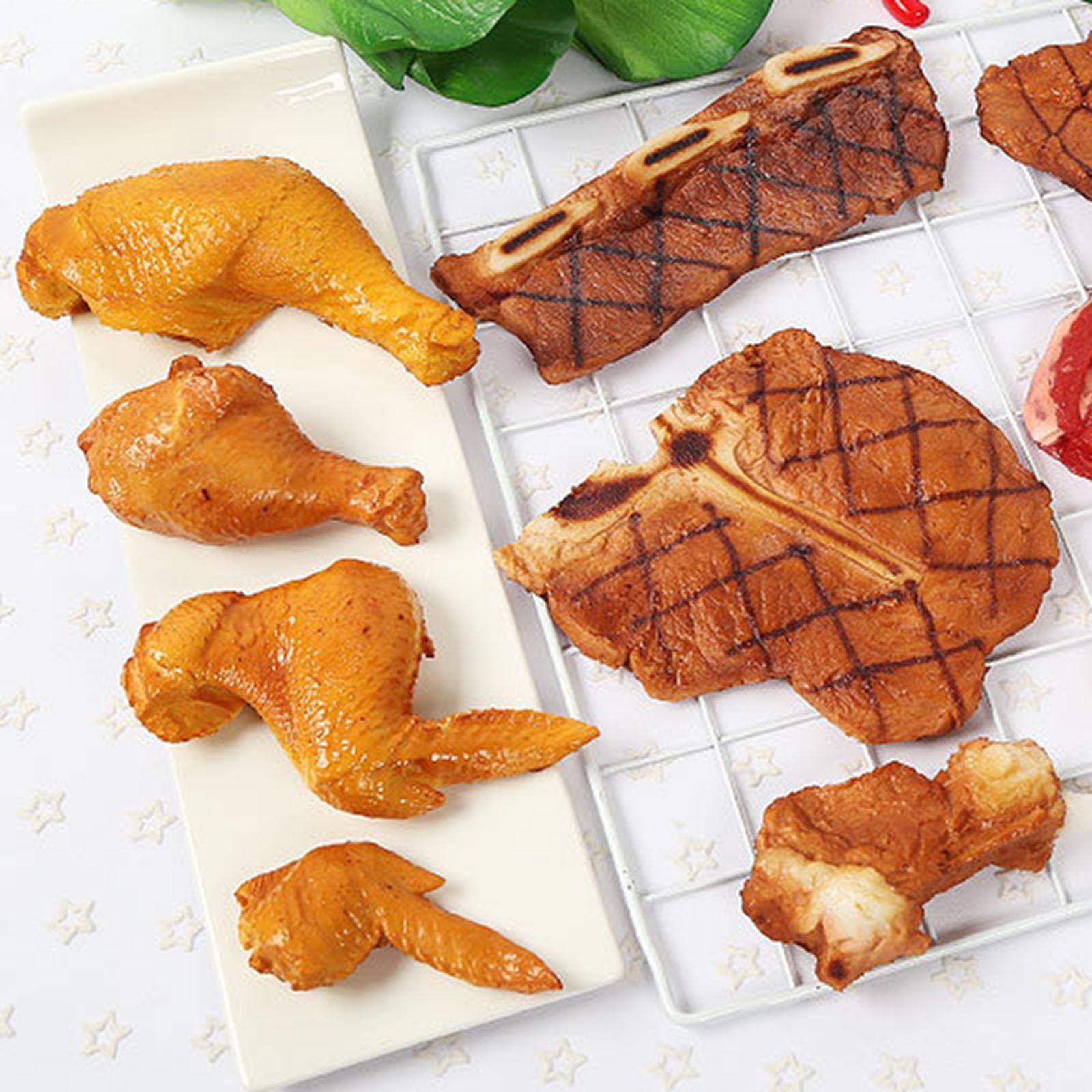 Simulation Chicken  Lifelike Artificial Meat for Hotel  Display Decoration